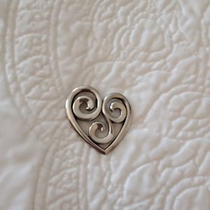 James Avery heart pendant